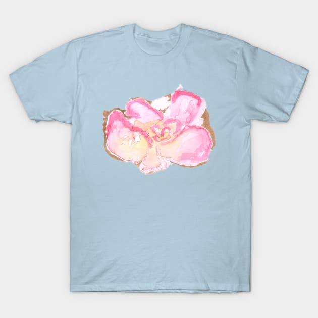 cotton candy peony T-Shirt by thegirlaquatic